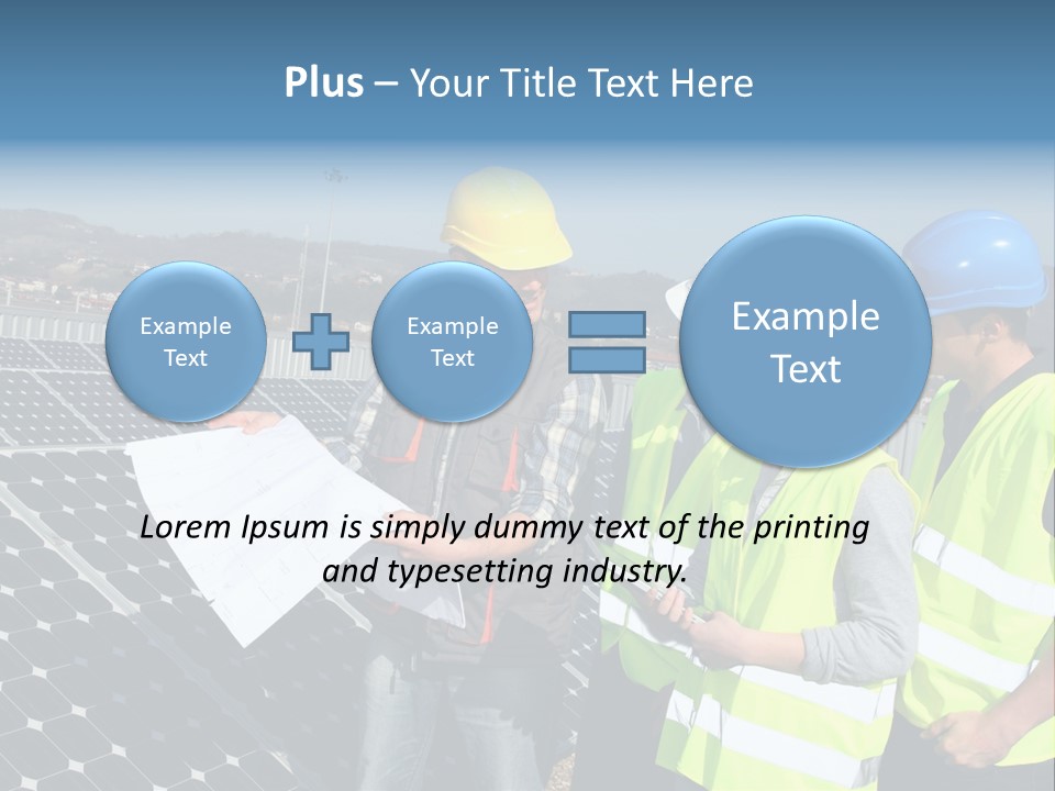 Trainee Plan Outdoors PowerPoint Template
