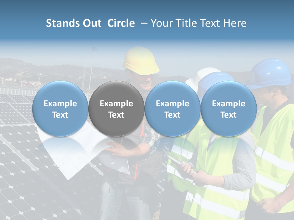 Trainee Plan Outdoors PowerPoint Template