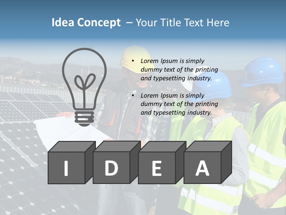 Trainee Plan Outdoors PowerPoint Template
