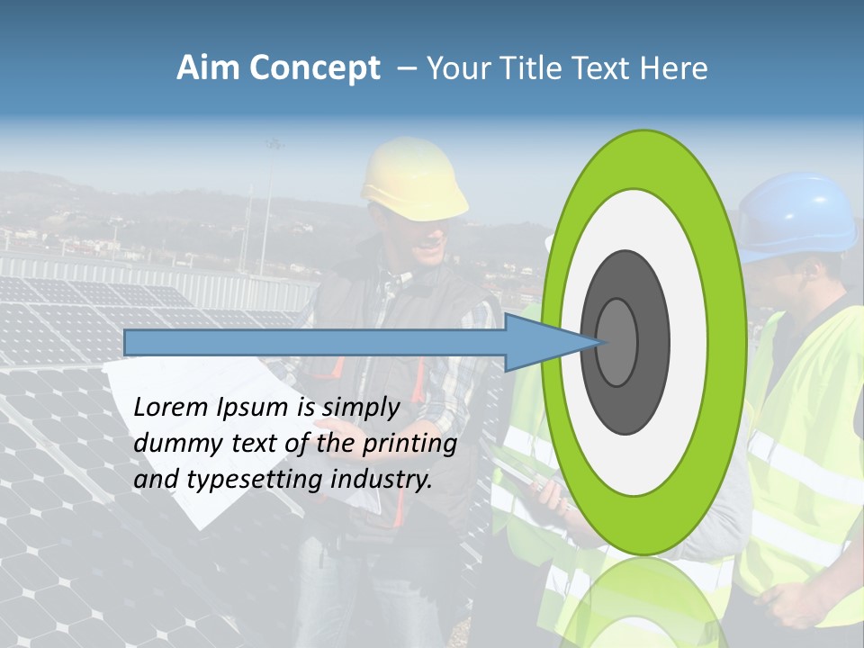 Trainee Plan Outdoors PowerPoint Template