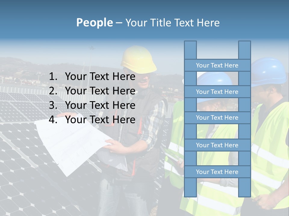 Trainee Plan Outdoors PowerPoint Template