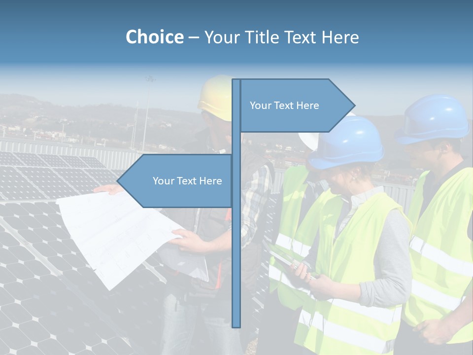 Trainee Plan Outdoors PowerPoint Template