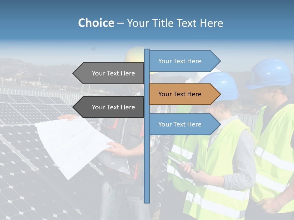 Trainee Plan Outdoors PowerPoint Template