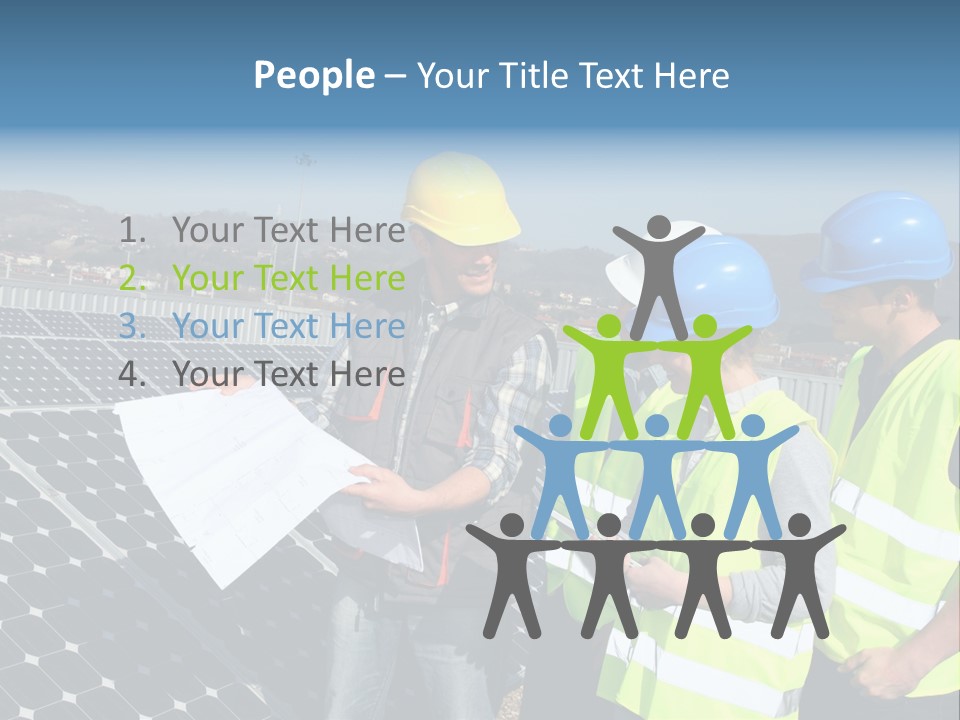 Trainee Plan Outdoors PowerPoint Template