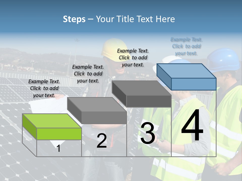 Trainee Plan Outdoors PowerPoint Template