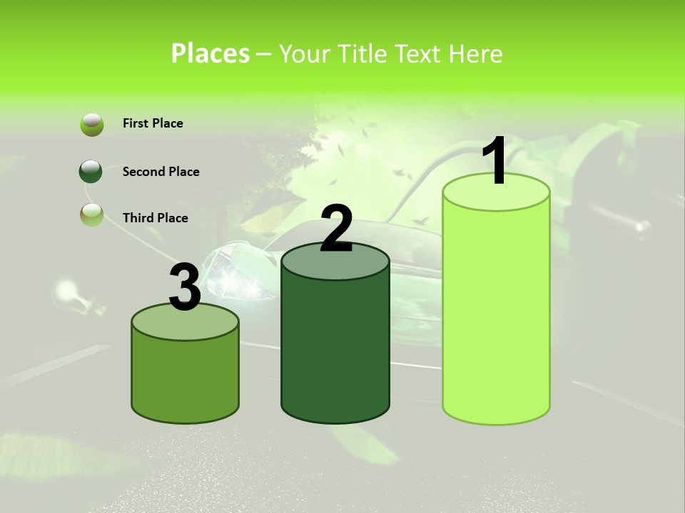 Energy Tree Contact PowerPoint Template