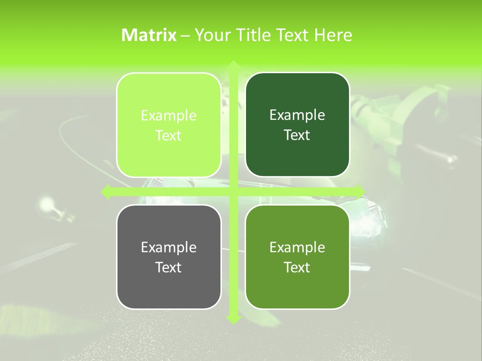 Energy Tree Contact PowerPoint Template