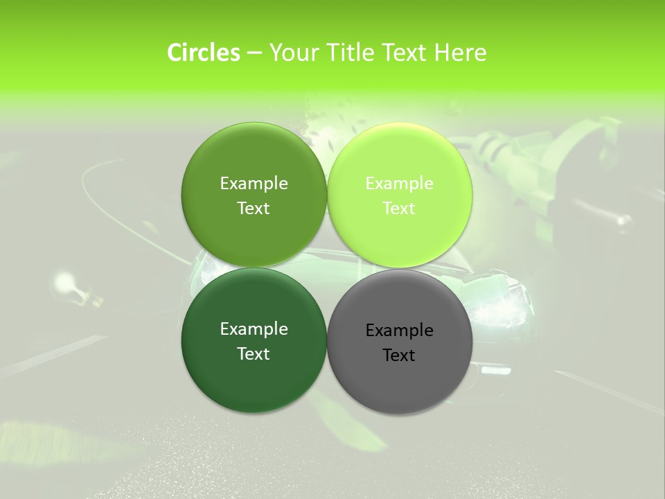 Energy Tree Contact PowerPoint Template