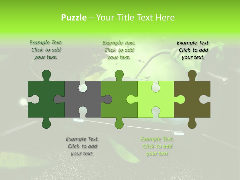 Energy Tree Contact PowerPoint Template