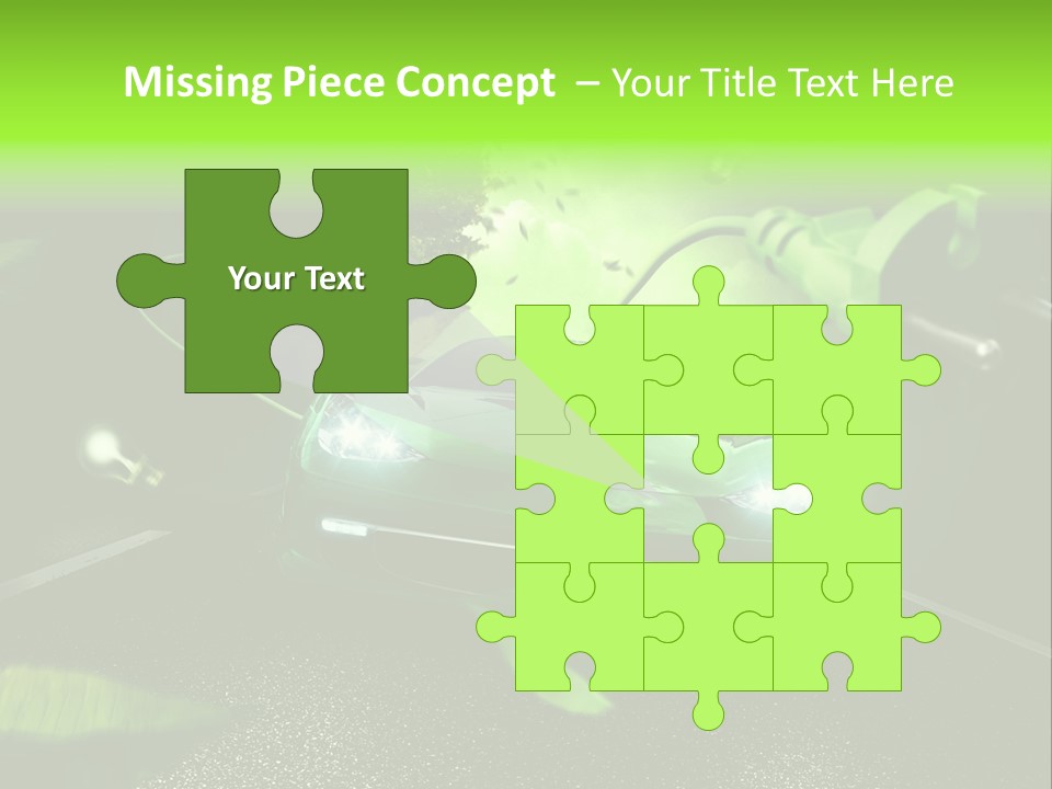 Energy Tree Contact PowerPoint Template