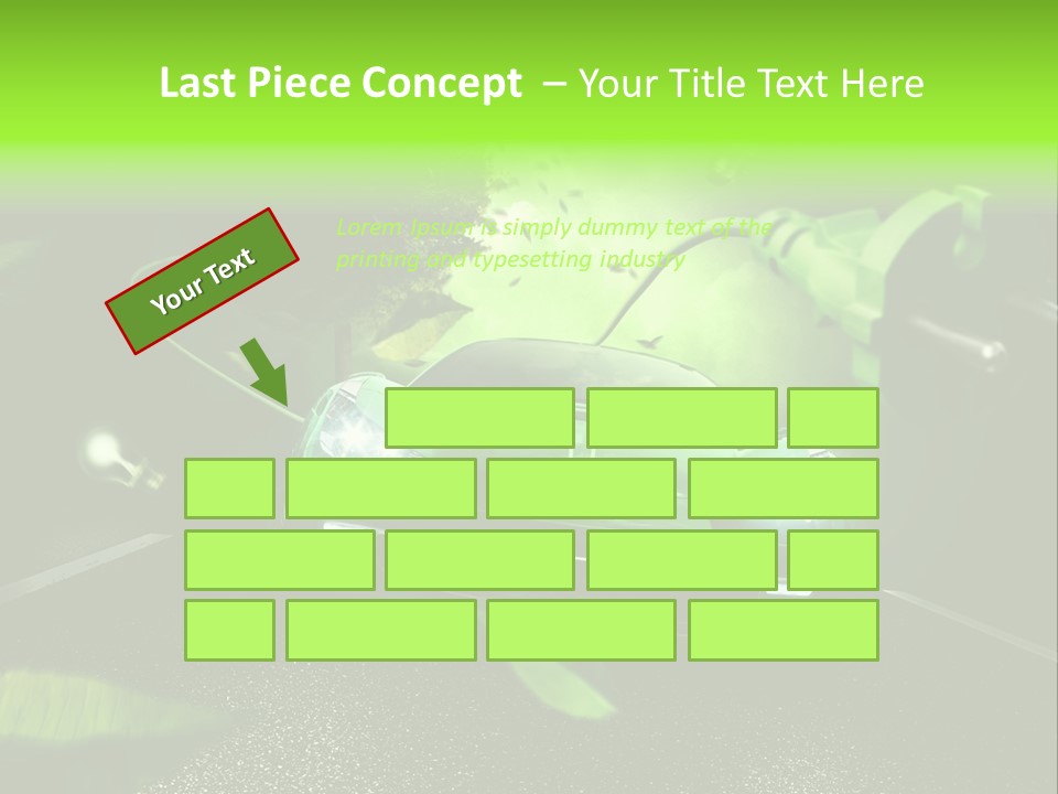 Energy Tree Contact PowerPoint Template