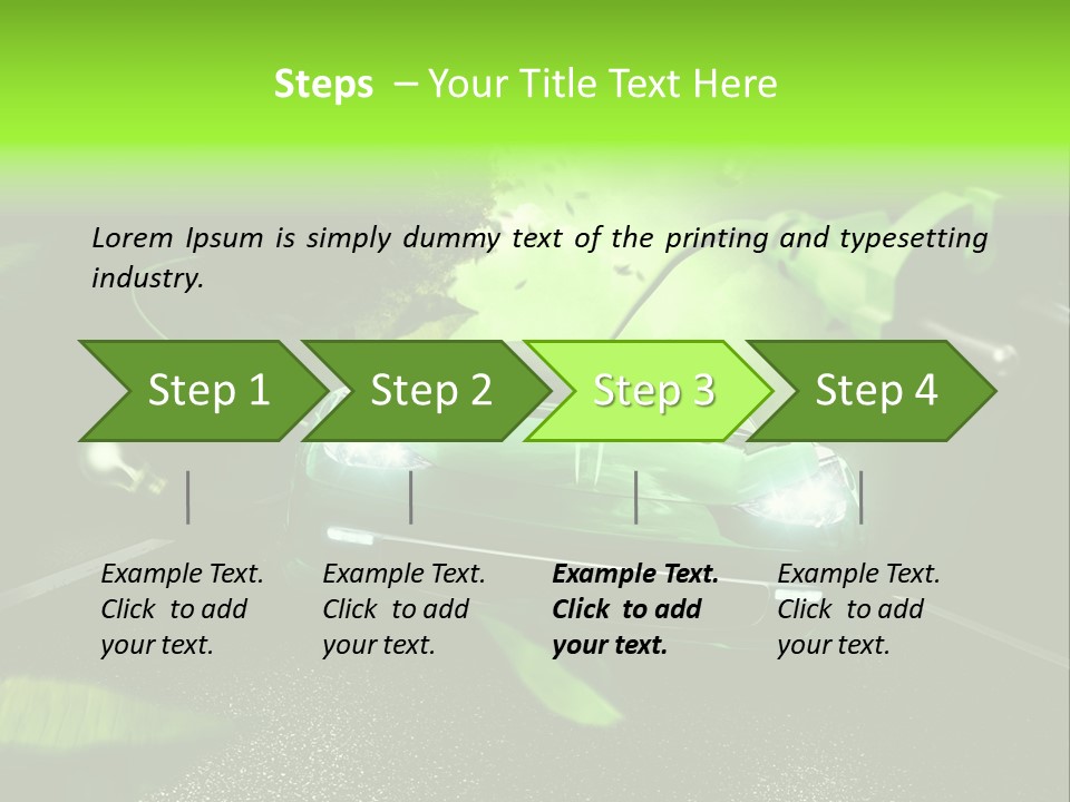 Energy Tree Contact PowerPoint Template