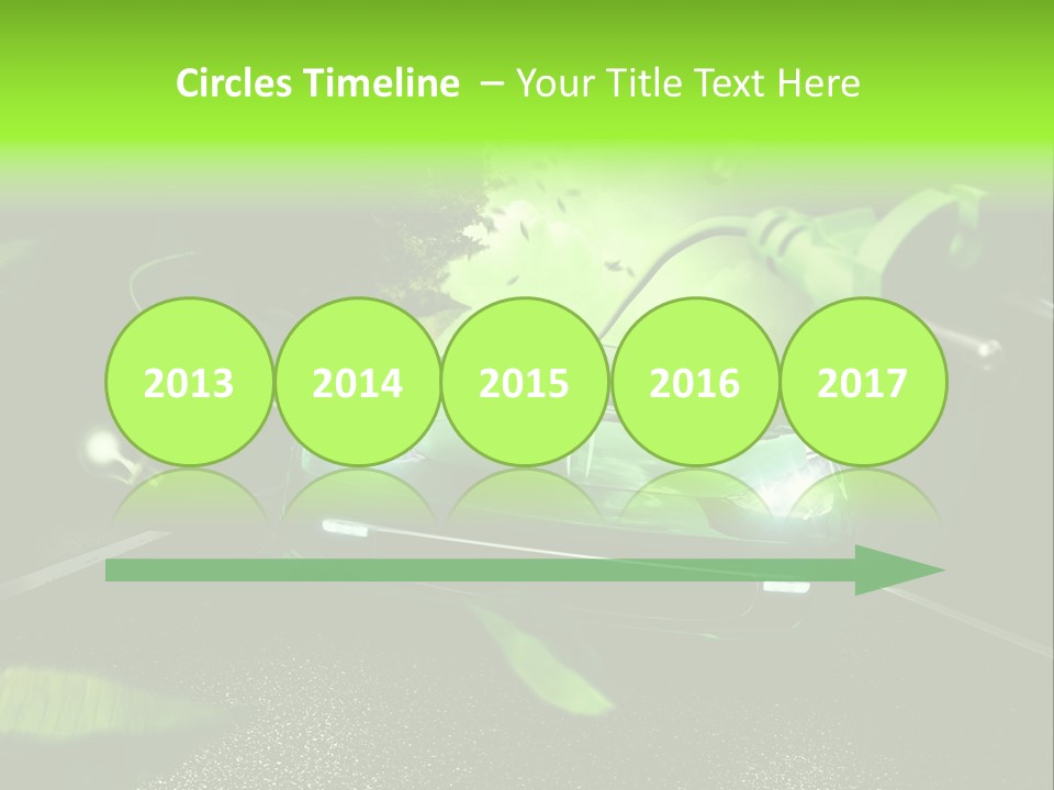 Energy Tree Contact PowerPoint Template