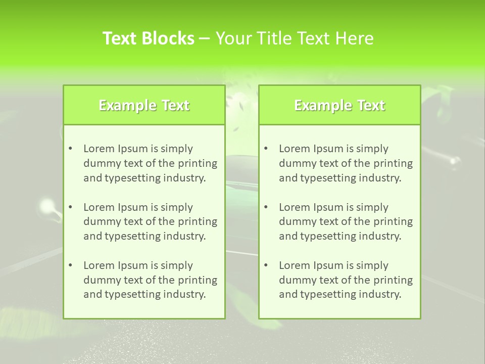 Energy Tree Contact PowerPoint Template
