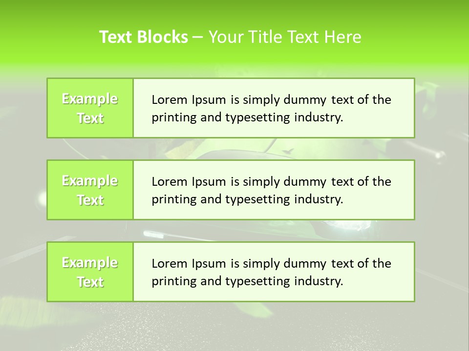 Energy Tree Contact PowerPoint Template