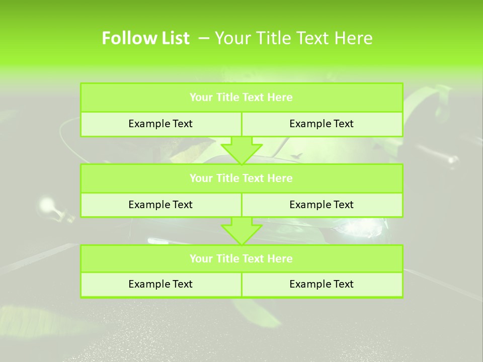 Energy Tree Contact PowerPoint Template