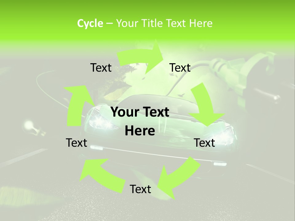 Energy Tree Contact PowerPoint Template