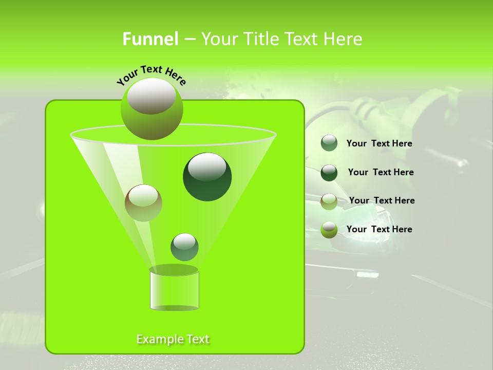 Energy Tree Contact PowerPoint Template