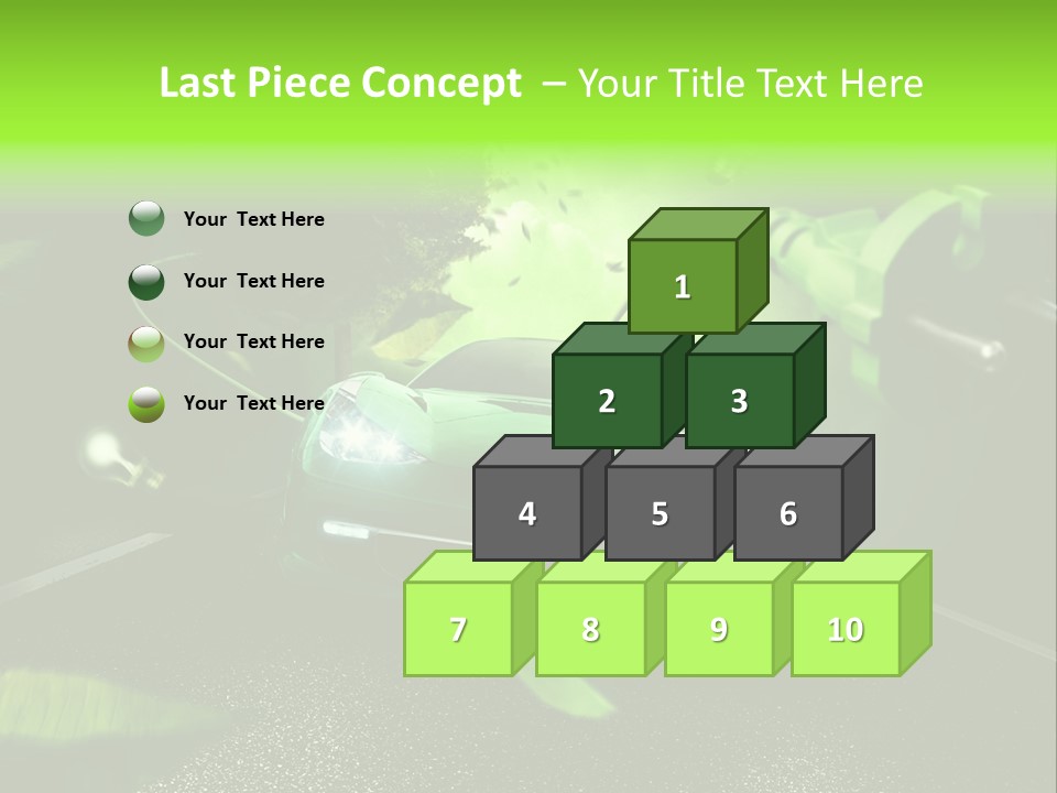 Energy Tree Contact PowerPoint Template