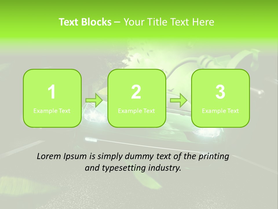 Energy Tree Contact PowerPoint Template