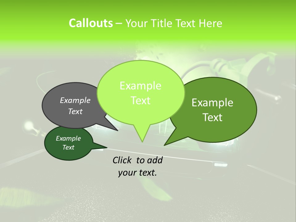 Energy Tree Contact PowerPoint Template