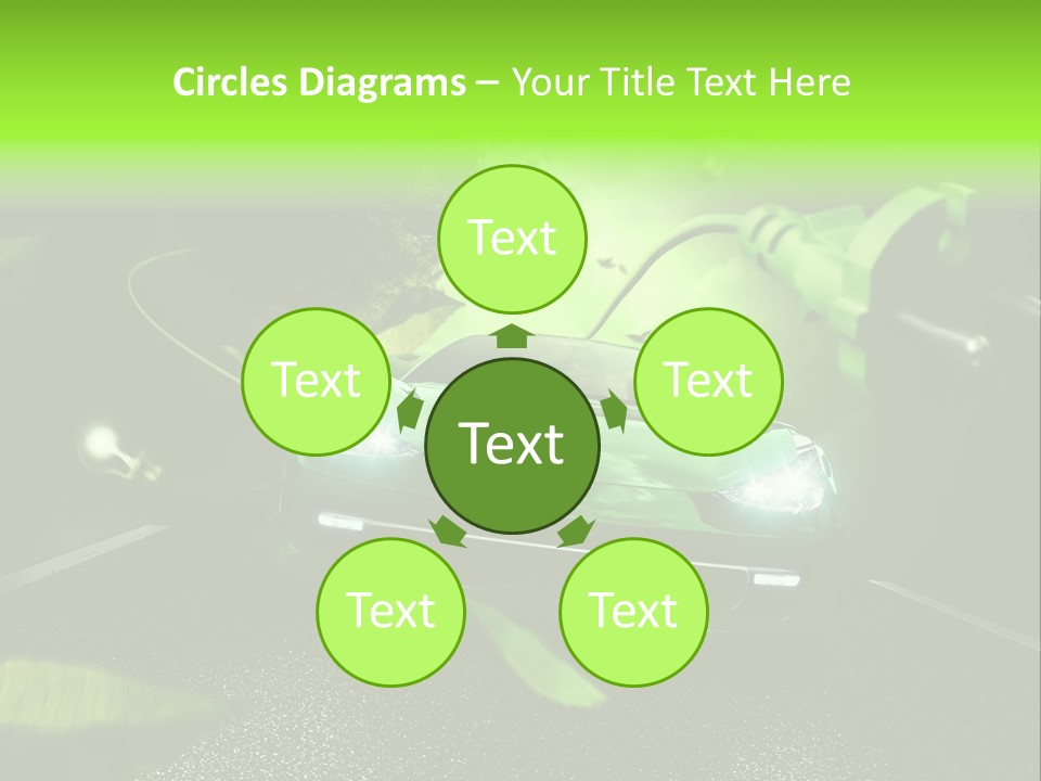 Energy Tree Contact PowerPoint Template
