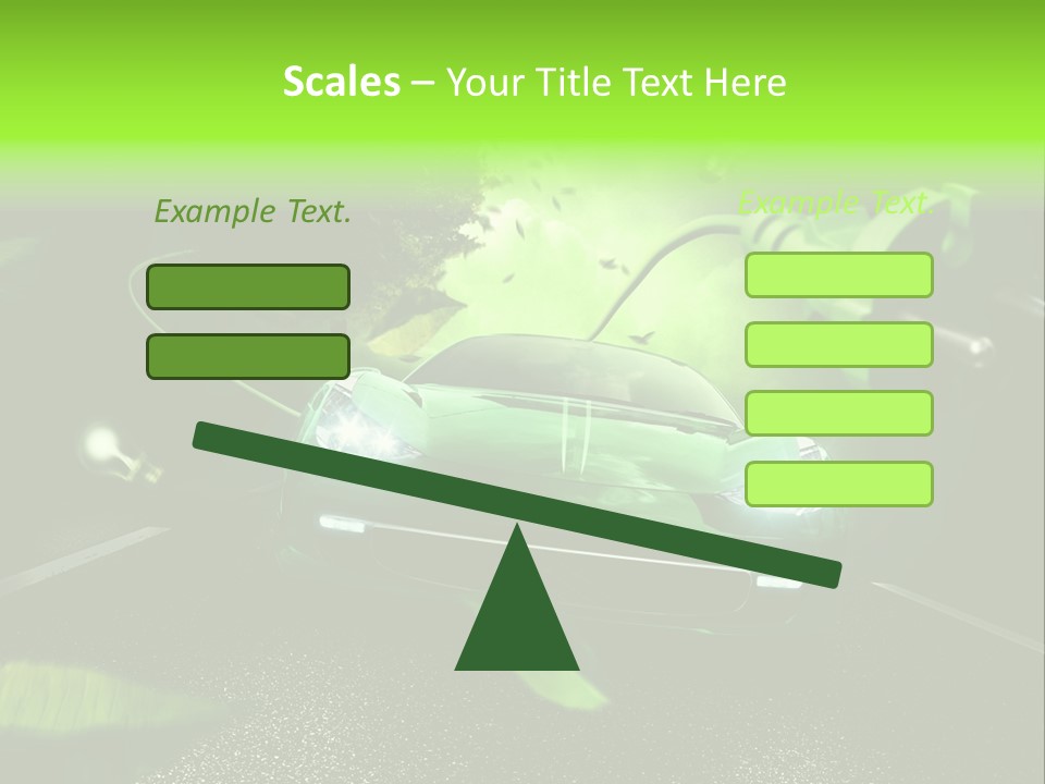 Energy Tree Contact PowerPoint Template
