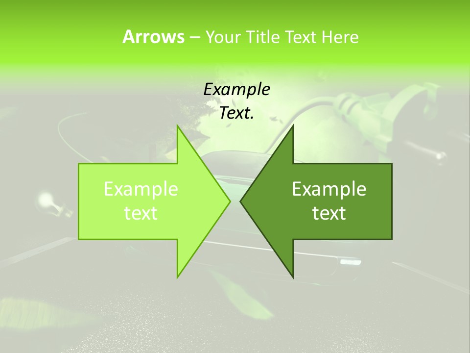 Energy Tree Contact PowerPoint Template