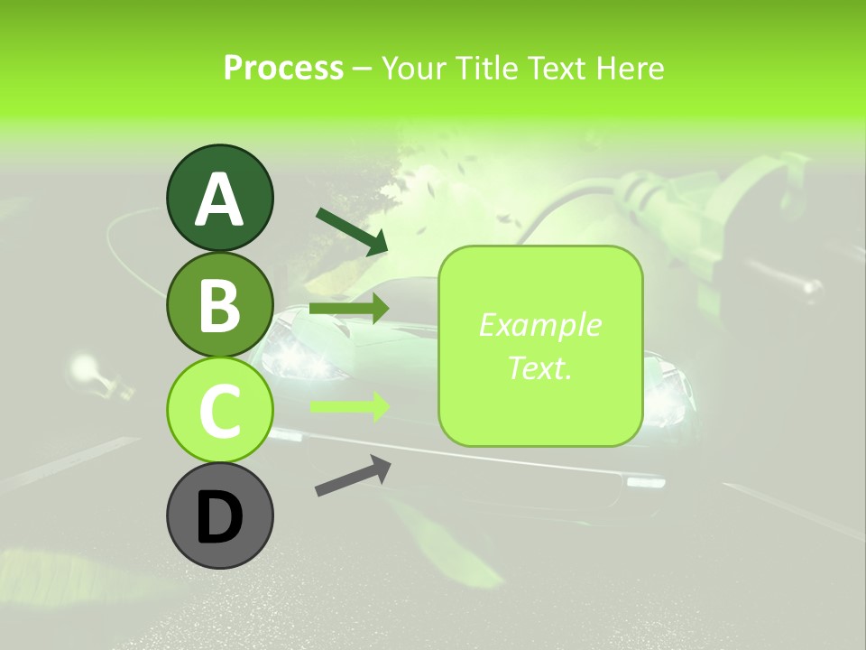 Energy Tree Contact PowerPoint Template