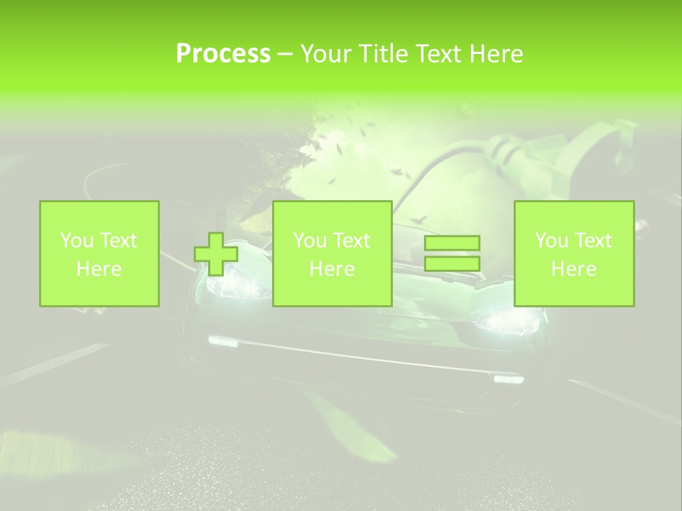 Energy Tree Contact PowerPoint Template
