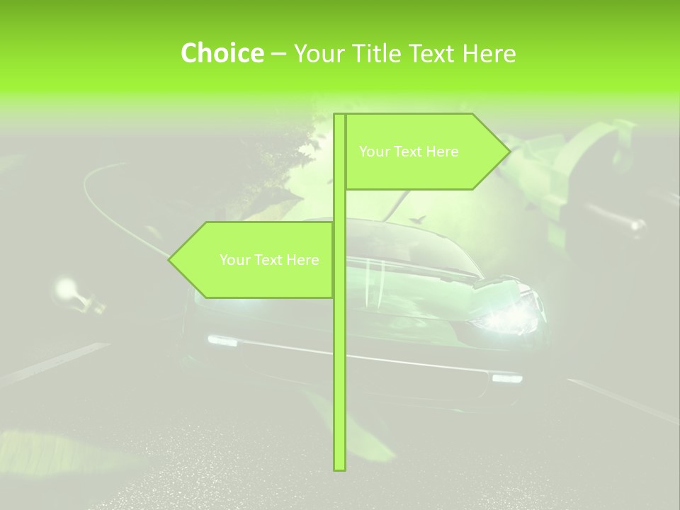 Energy Tree Contact PowerPoint Template