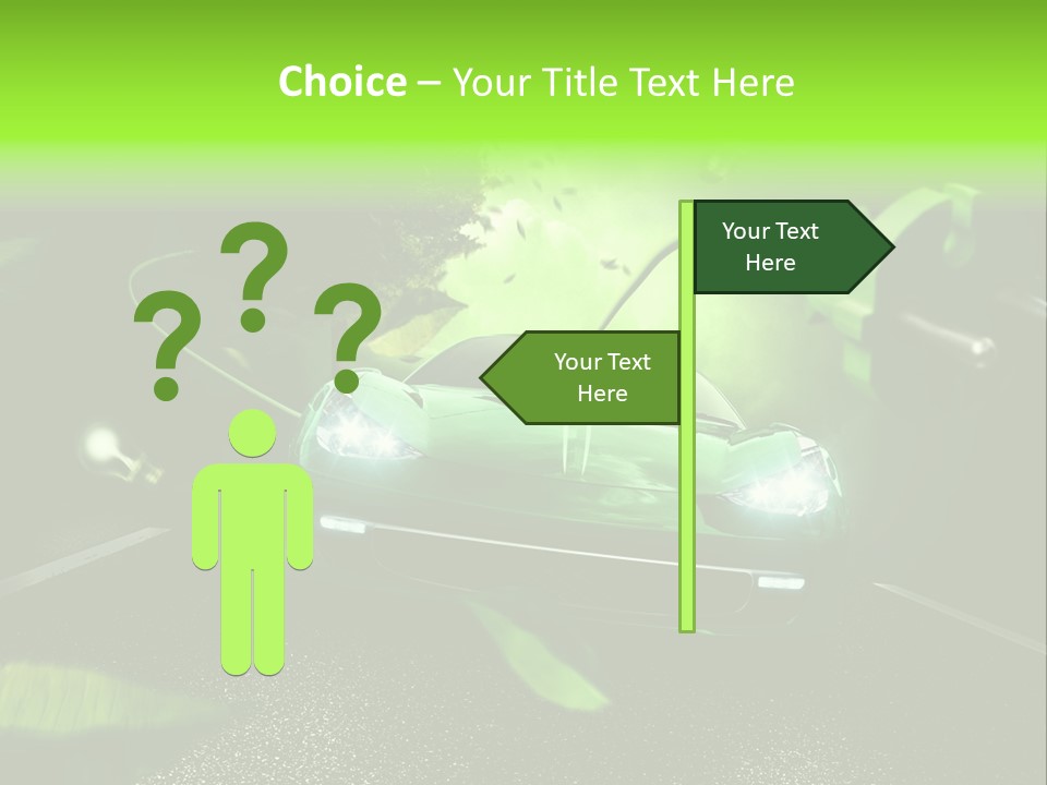 Energy Tree Contact PowerPoint Template