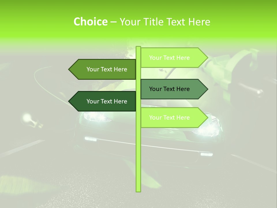 Energy Tree Contact PowerPoint Template