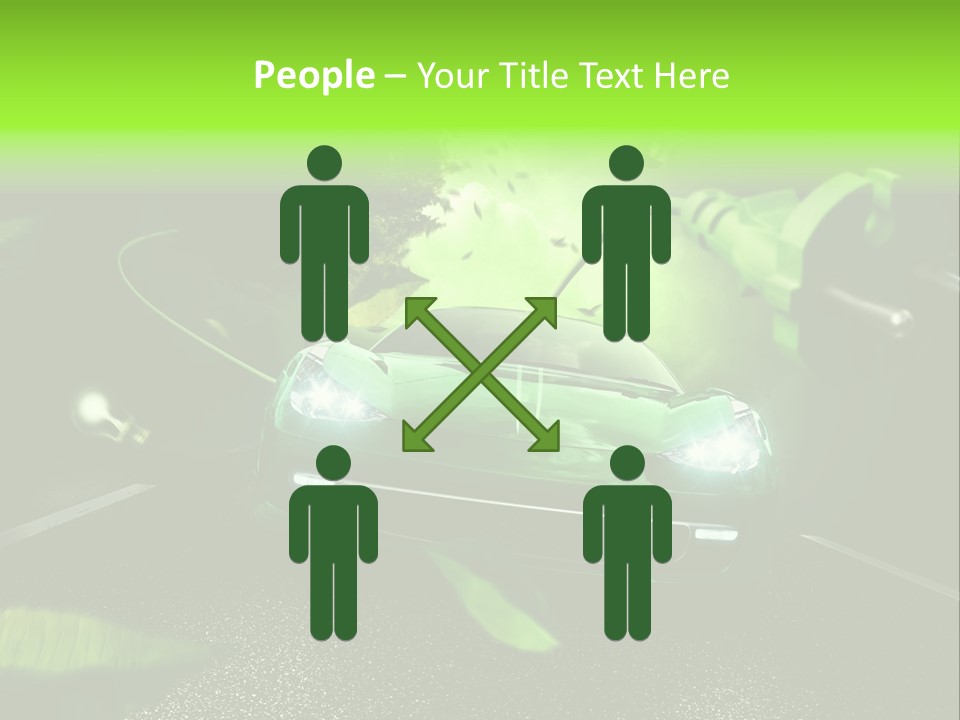 Energy Tree Contact PowerPoint Template