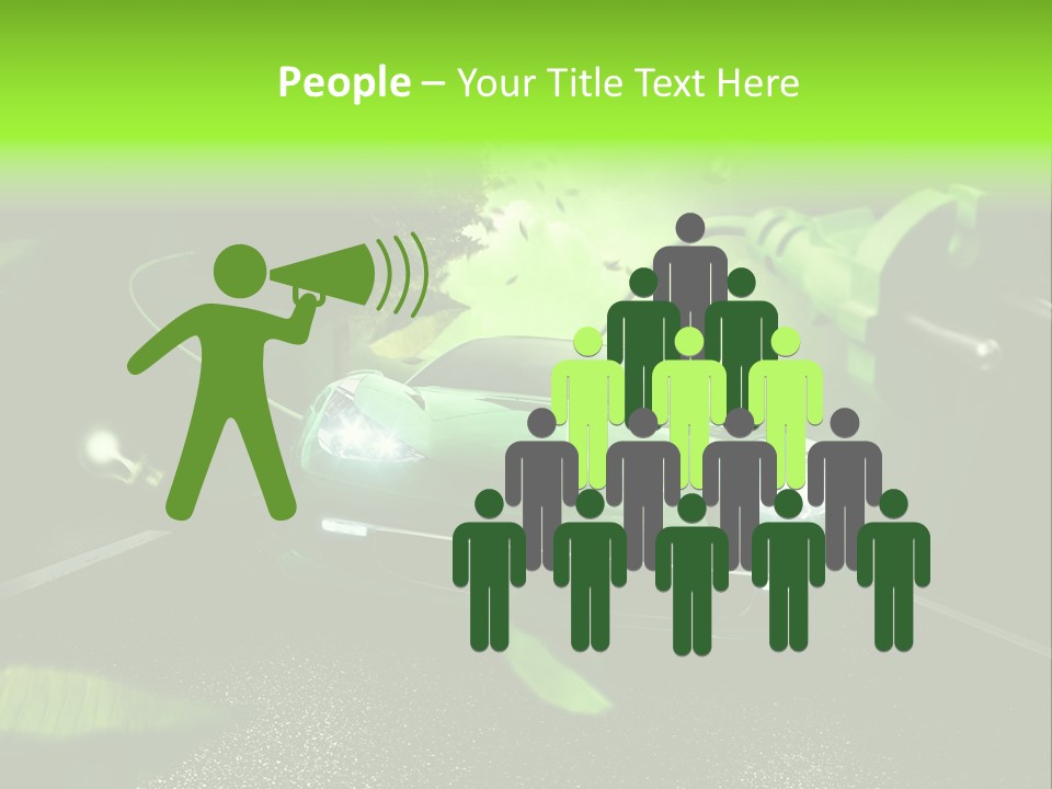 Energy Tree Contact PowerPoint Template