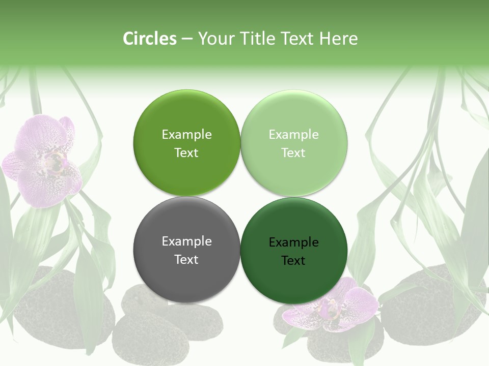 Purple Parma Leaf PowerPoint Template