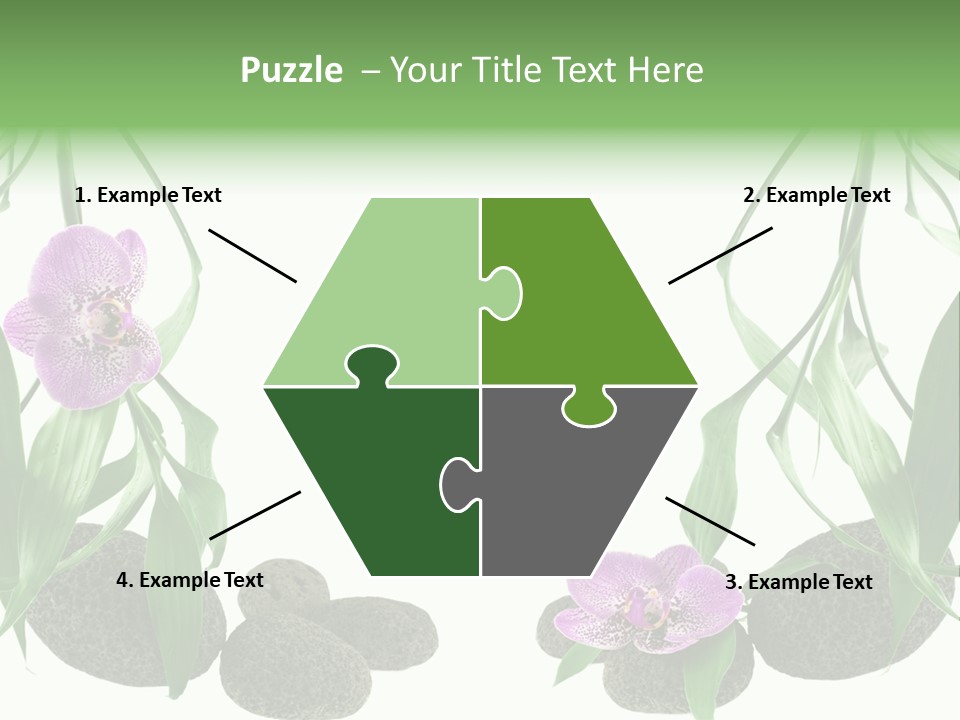 Purple Parma Leaf PowerPoint Template