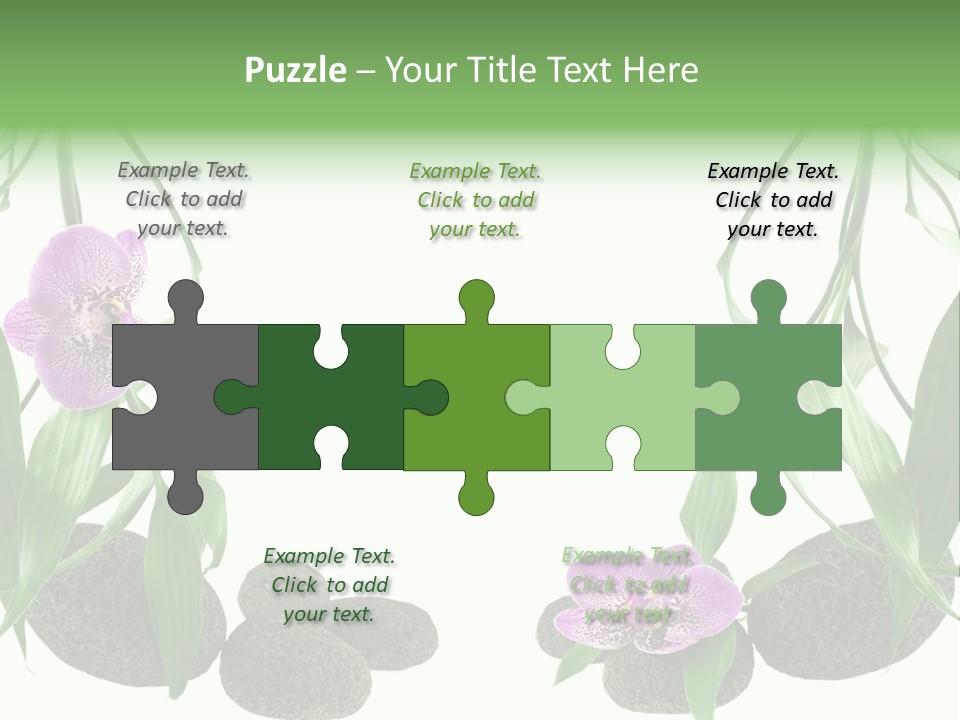 Purple Parma Leaf PowerPoint Template