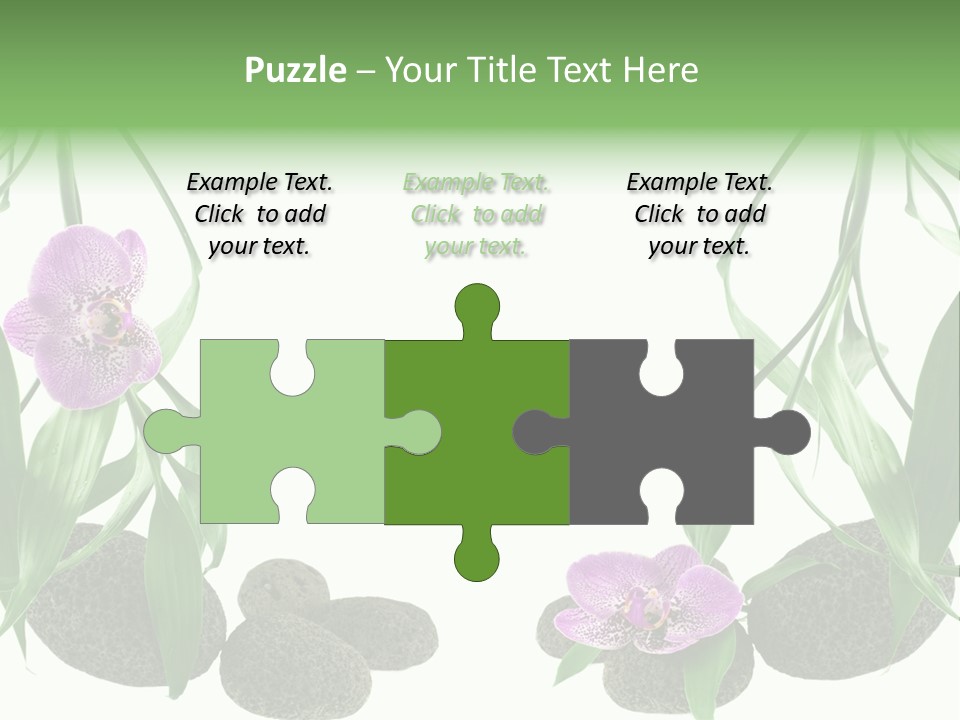 Purple Parma Leaf PowerPoint Template