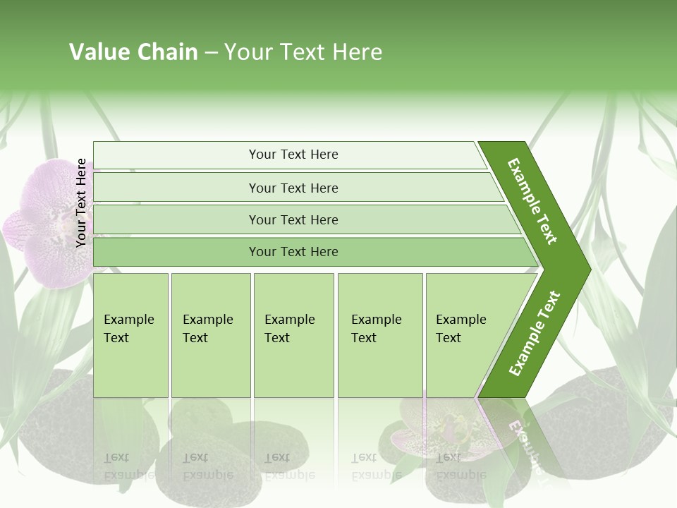 Purple Parma Leaf PowerPoint Template