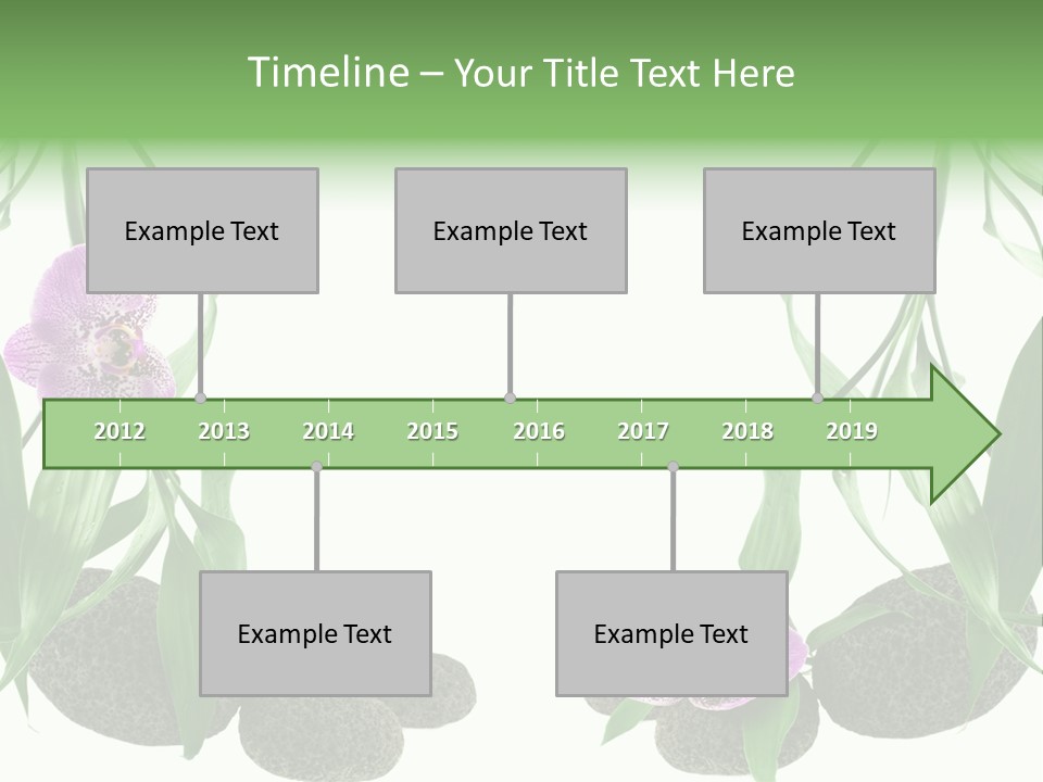 Purple Parma Leaf PowerPoint Template
