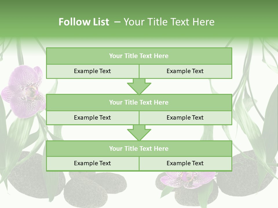 Purple Parma Leaf PowerPoint Template