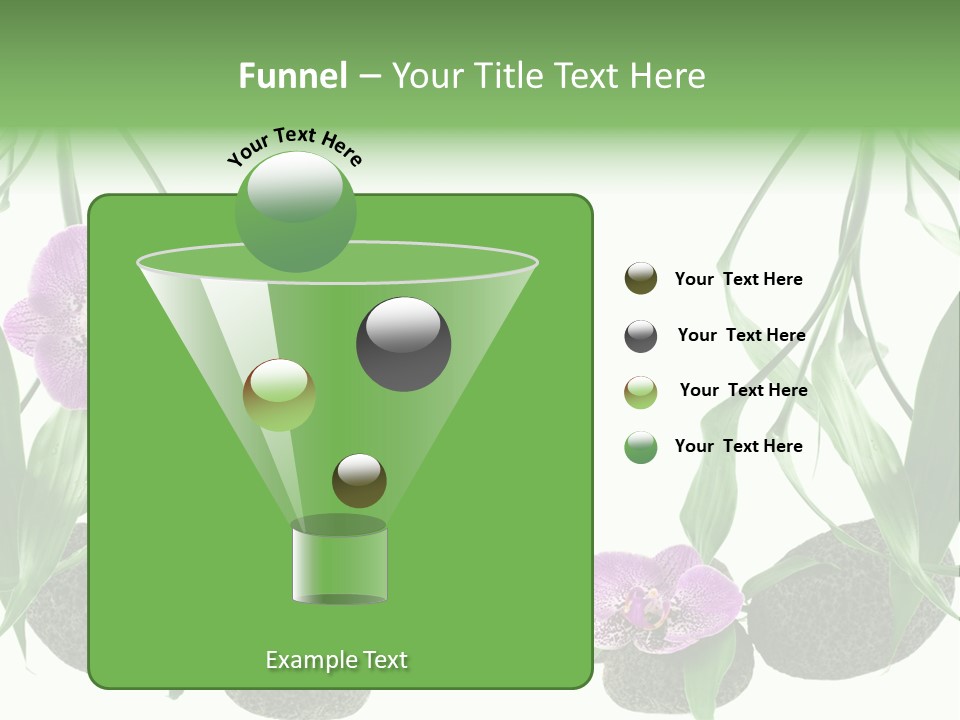 Purple Parma Leaf PowerPoint Template