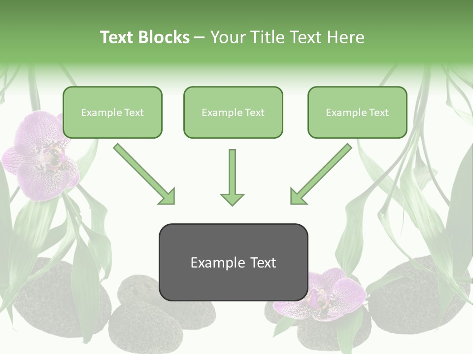 Purple Parma Leaf PowerPoint Template