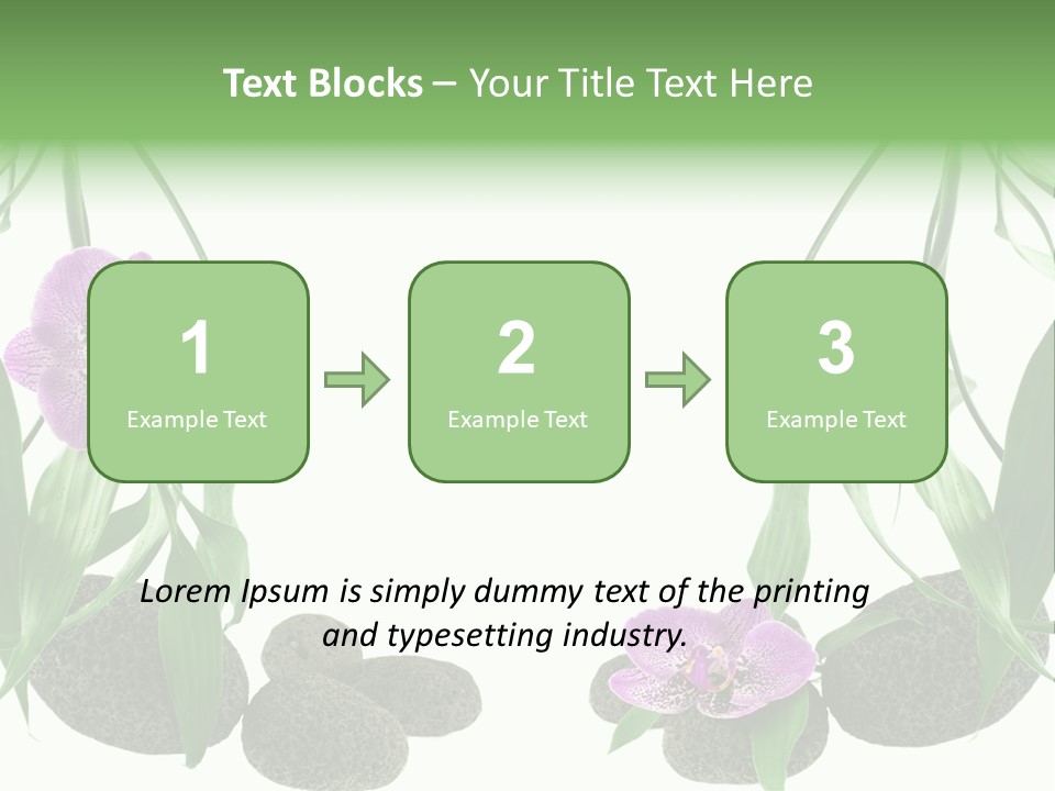 Purple Parma Leaf PowerPoint Template