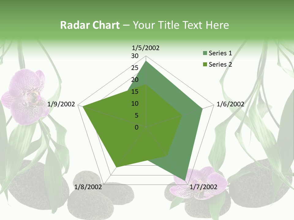 Purple Parma Leaf PowerPoint Template