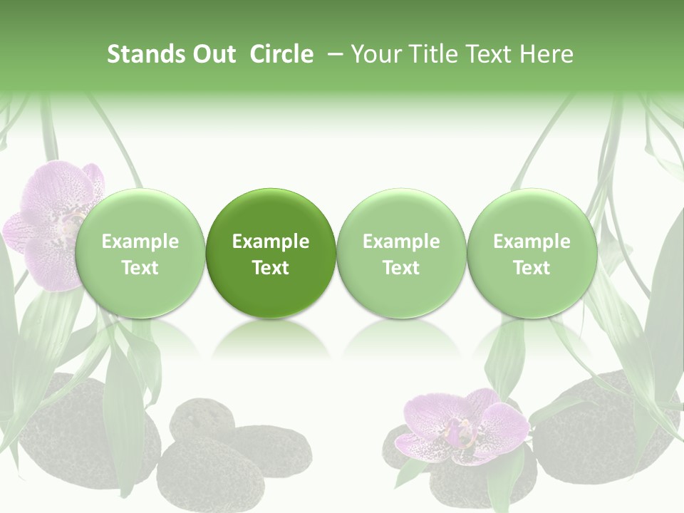 Purple Parma Leaf PowerPoint Template