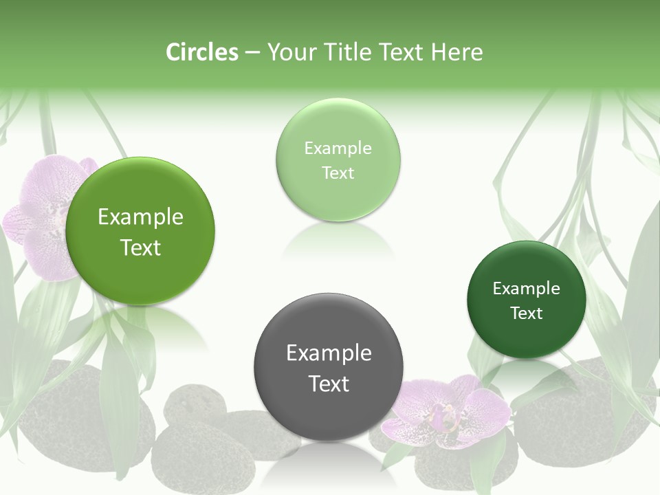 Purple Parma Leaf PowerPoint Template