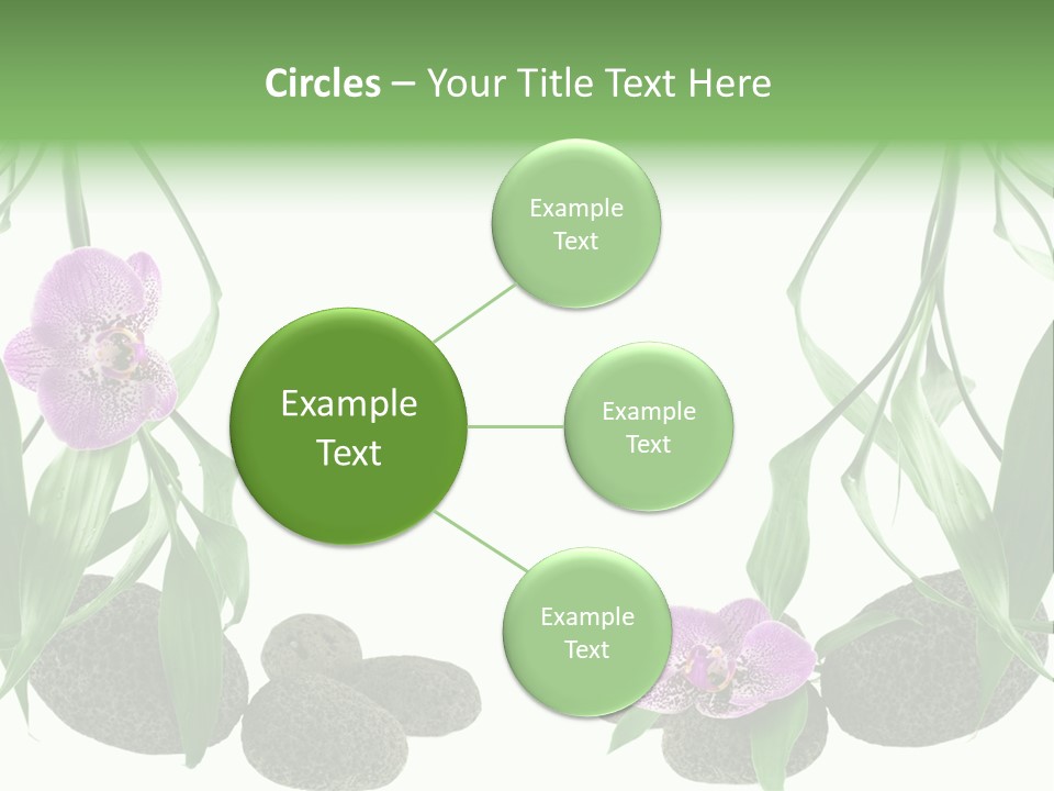 Purple Parma Leaf PowerPoint Template