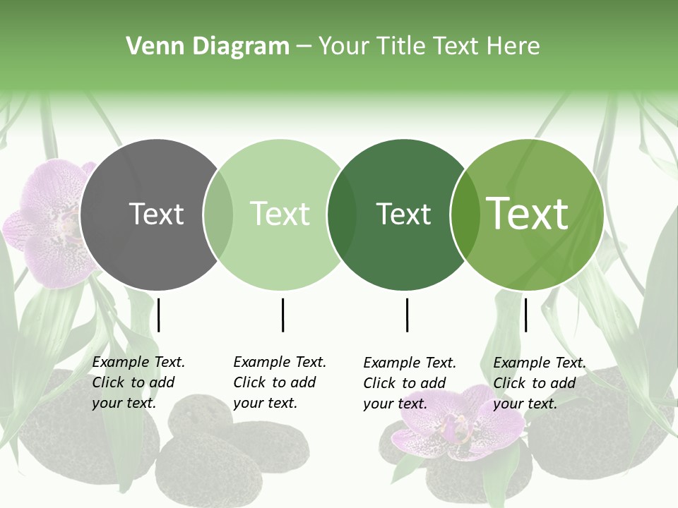 Purple Parma Leaf PowerPoint Template